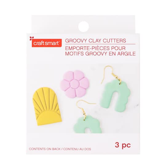 Groovy Clay Cutter Set by Craft Smart&#xAE;
